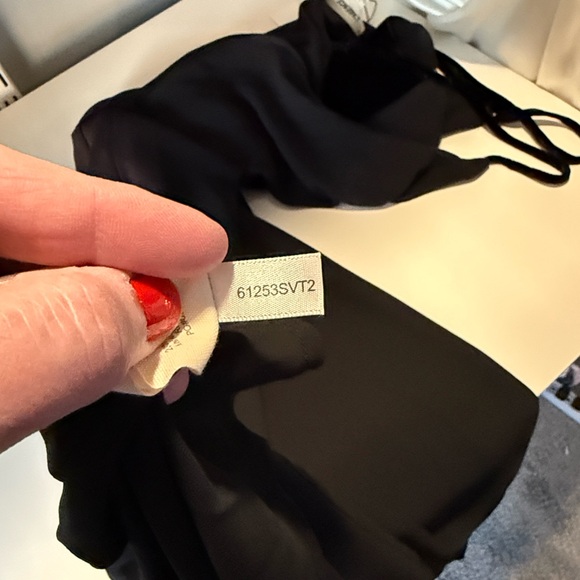 L’AGENCE Velvet midi dress size 2 - Picture 9 of 9